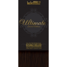 22" Clip In Human Hair Extensions ULTIMATE FULL HEAD #2 Darkest Brown 22" Clip In Human Hair Extensions ULTIMATE FULL HEAD #2 Darkest Brown